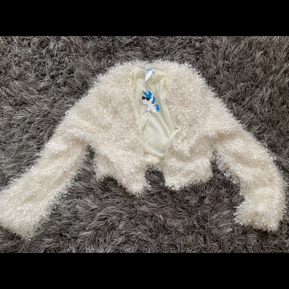 iHeartRaves Sweaters - NWT Rave Faux Fur Sweater